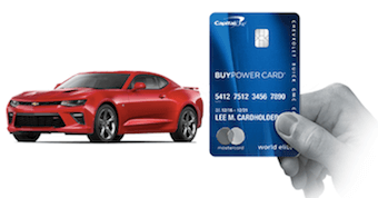General Motors buypower card