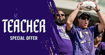 Baltimore Ravens Teacher Discount