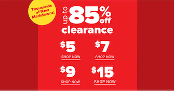 Belk plus cheap size clearance